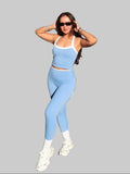 Electric Blue Leggings